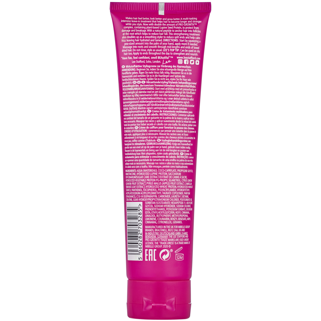 Крем для волосся Lee Stafford Hair Growth для довгого волосся 100 мл (5060282703285) - изображение 2