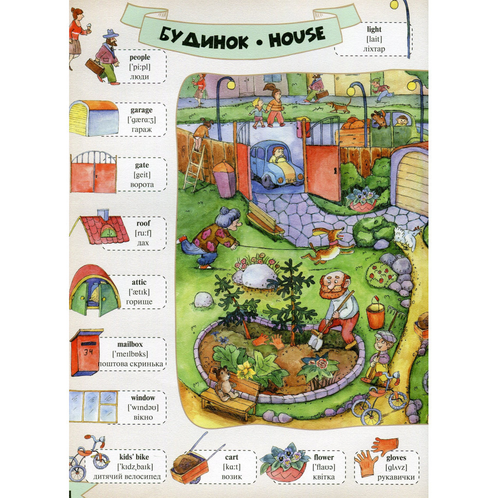 Книга Моя перша 1000 англійських слів Vivat (9786176901259) - изображение 4