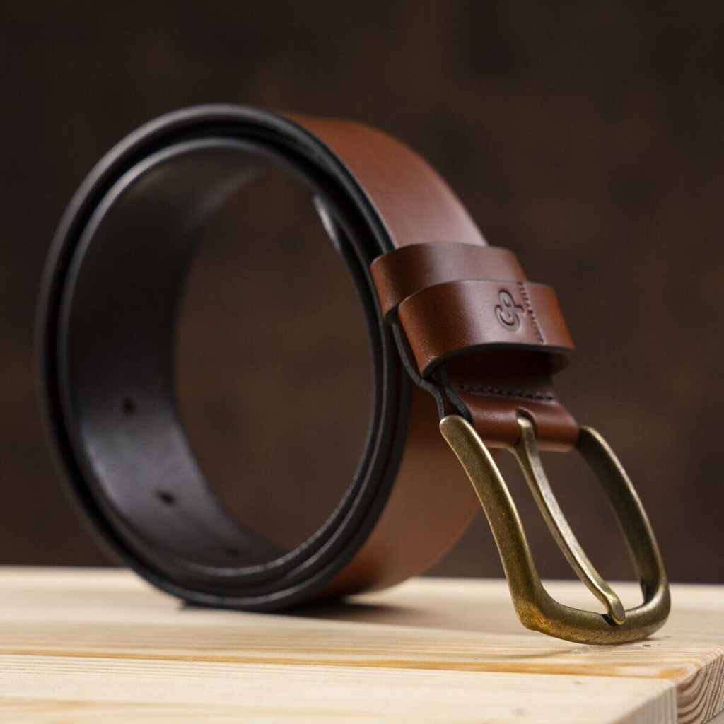 Ремінь Grande Pelle Коричневий (11060) - зображення 7