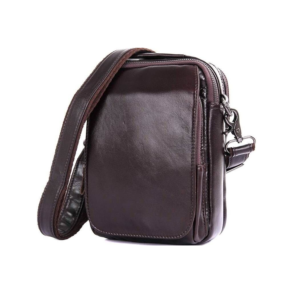 Сумка Vintage З натуральної шкіри Коричнева (14544) - зображення 1