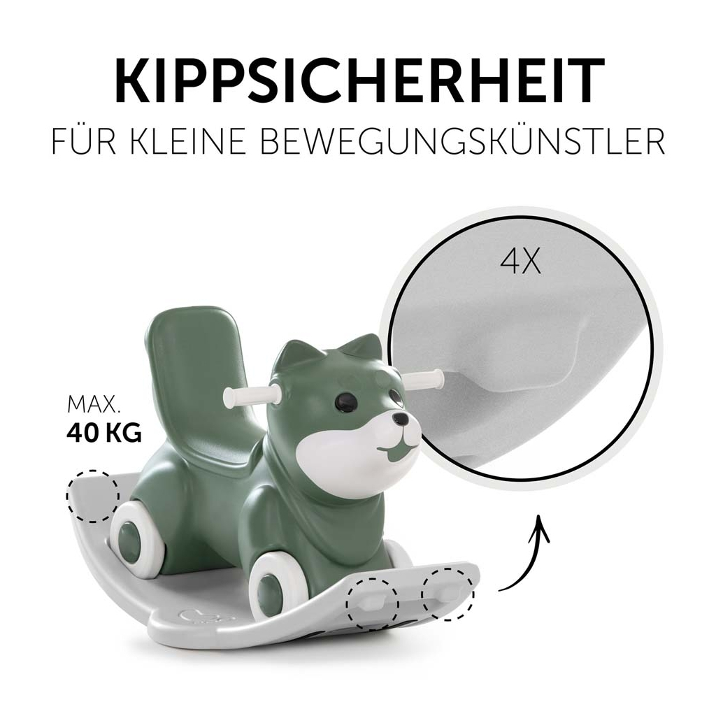 Чудомобіль Hauck 1st Rocker 3 в 1 (Fox Green) (80500-2) - изображение 9