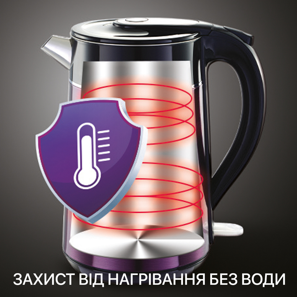 Електрочайник Satelit SK1821P - зображення 4