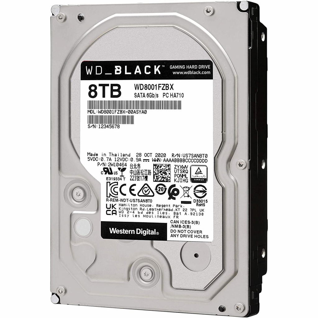 Жорсткий диск 3.5" 8TB WD (WD8001FZBX) - зображення 4