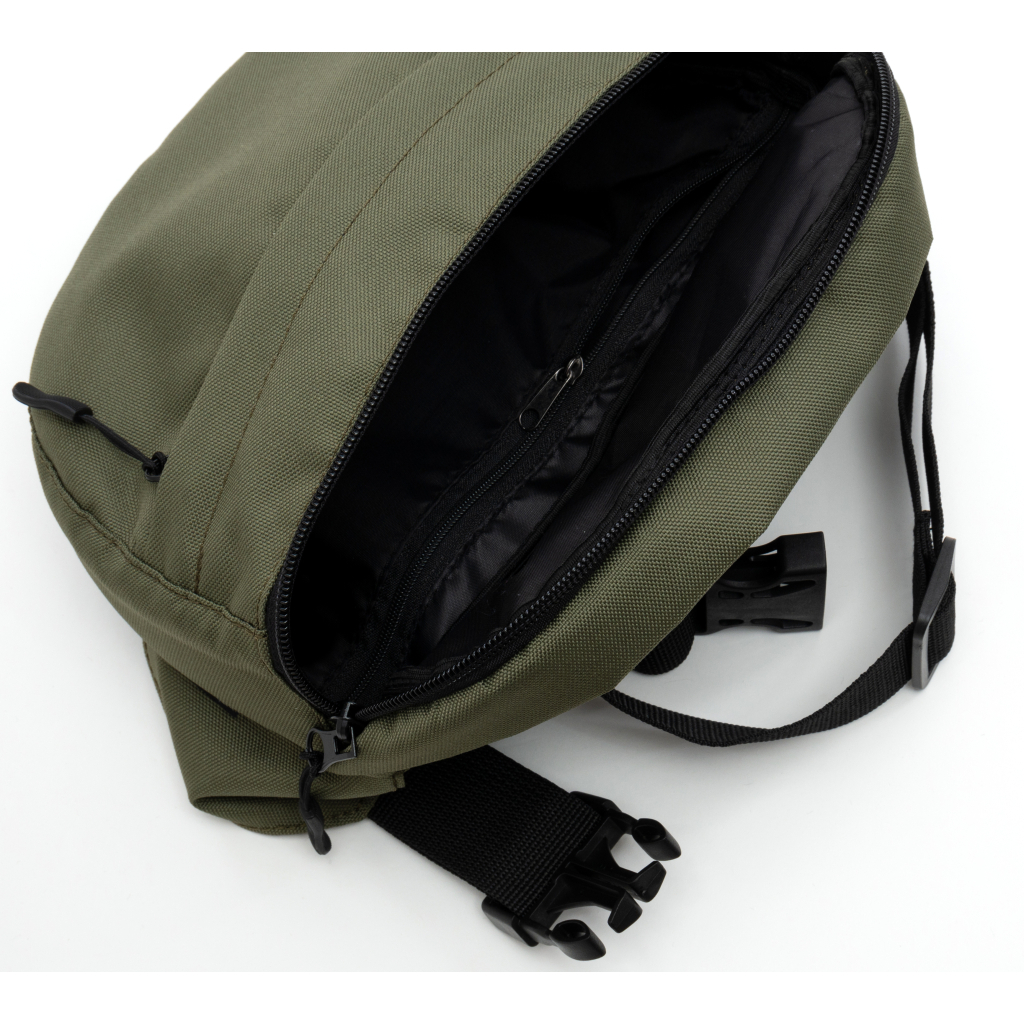 Сумка-бананка Vinga BiG Olive, Oxford 600D (VBBO600OL) - зображення 6