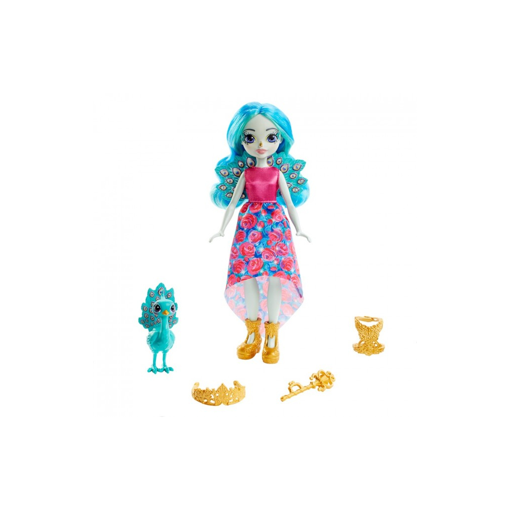 Лялька Enchantimals Її Величність Пава Парадайз та Рейнбоу (GYJ14) - зображення 5