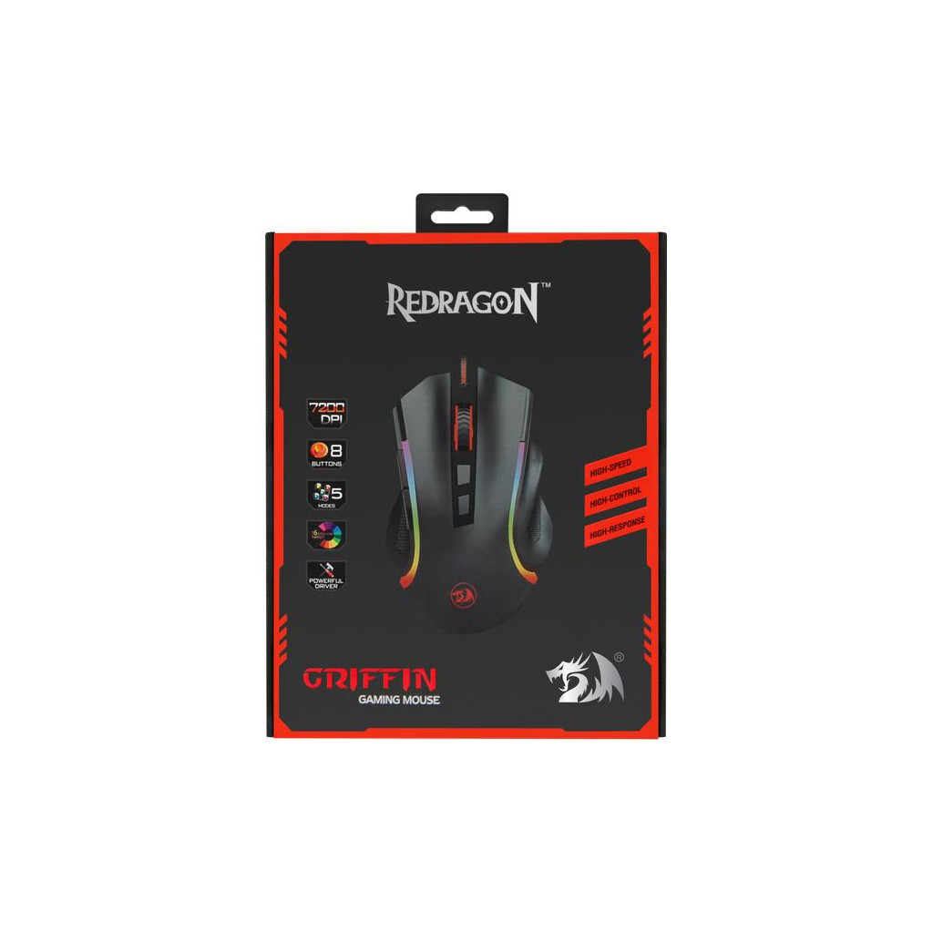 Мишка Redragon Griffin Black (75093) - зображення 8
