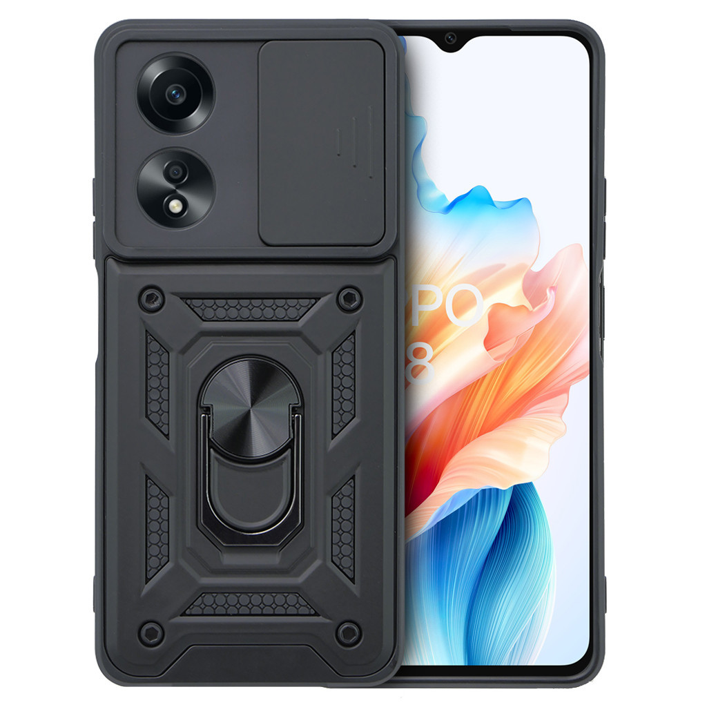 Чохол до мобільного телефона BeCover Military Oppo A38 Black (710714) - зображення 9