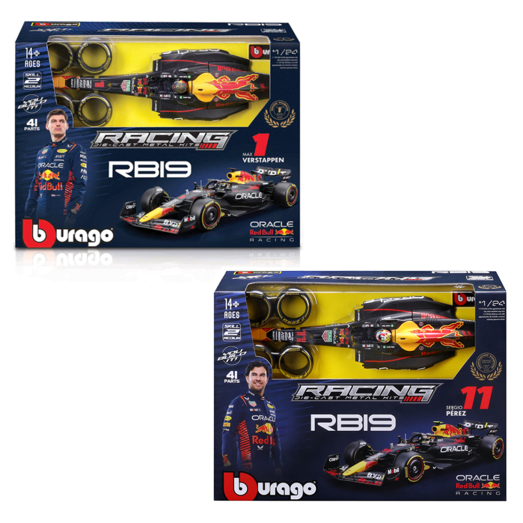 Конструктор Bburago Oracle Red Bull Racing RB19 124 (18-28507) - изображение 1
