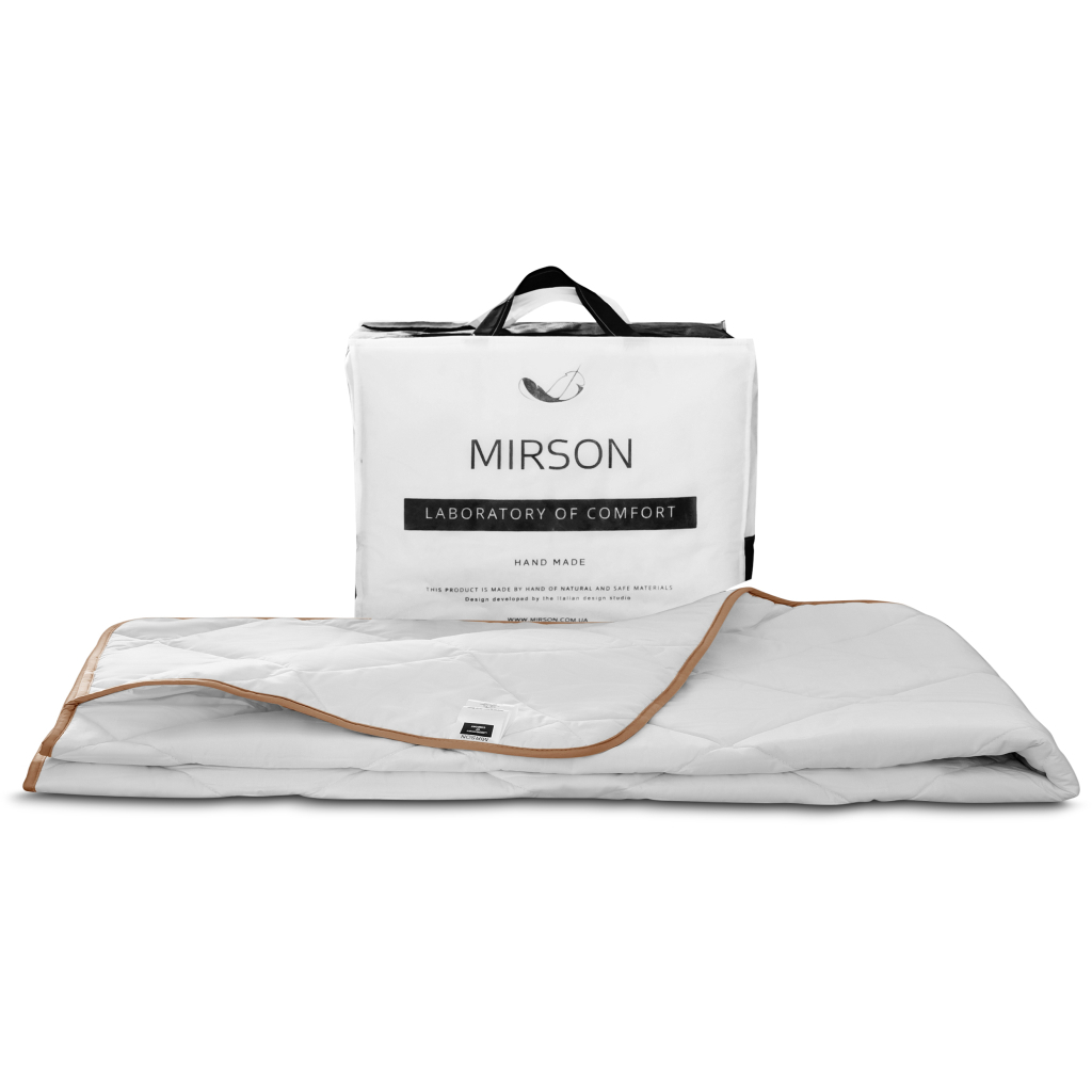 Ковдра MirSon вовняна Екстра Преміум 026 демі 200x220 см (2200000004918) - изображение 5