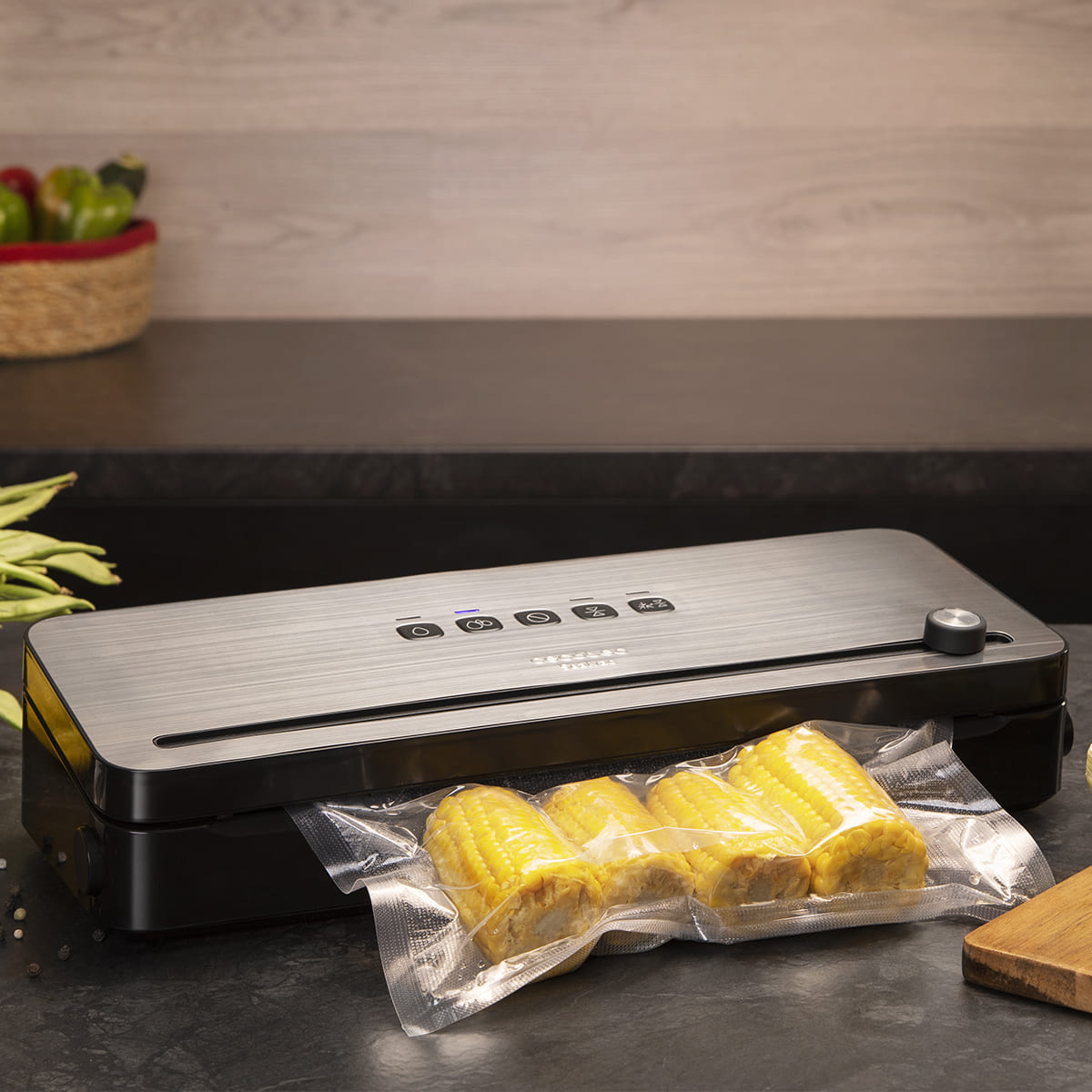 Вакуумний пакувальник Cecotec SealVac 140 SteelCut CCTC-04258 (8435484042581) - picture 6