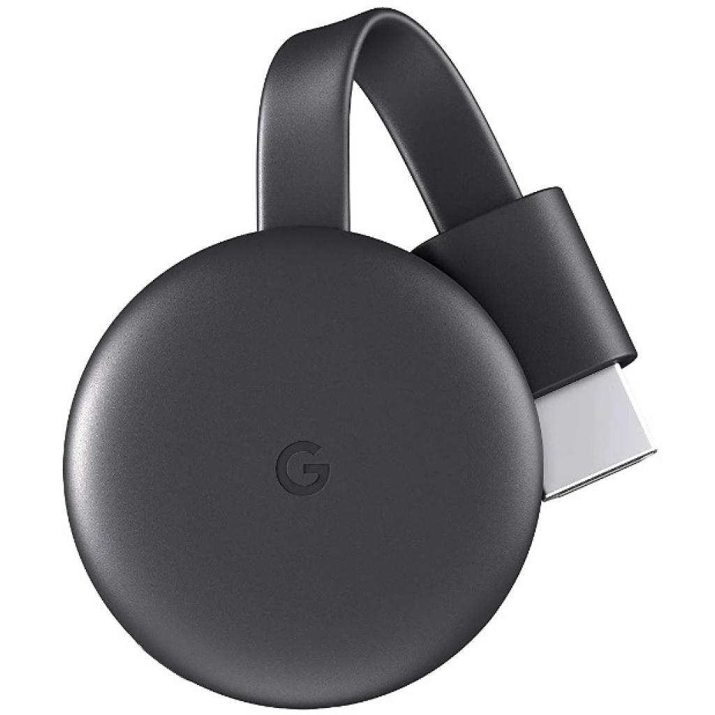 Медіаплеєр Google Chromecast 3.0 Black - зображення 1