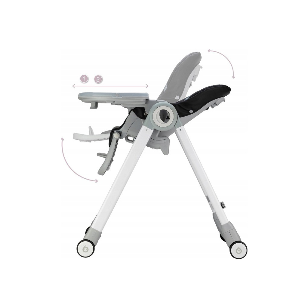 Стілець для годування MoMi Luxuria Black (KRKA00017) - зображення 6