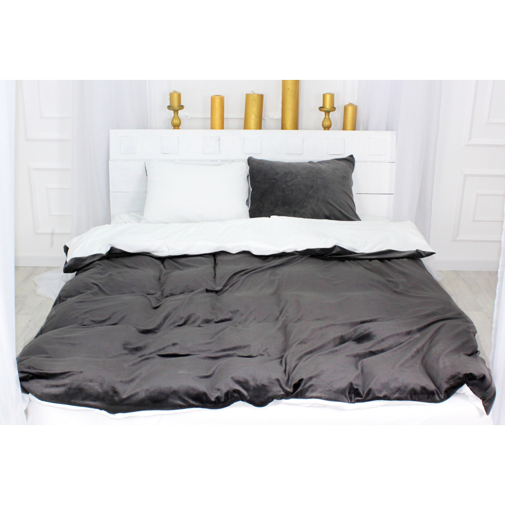 Постільна білизна MirSon Велюр Winter Delicate 28-0092 Papavero King Size (2200004045214) - зображення 3