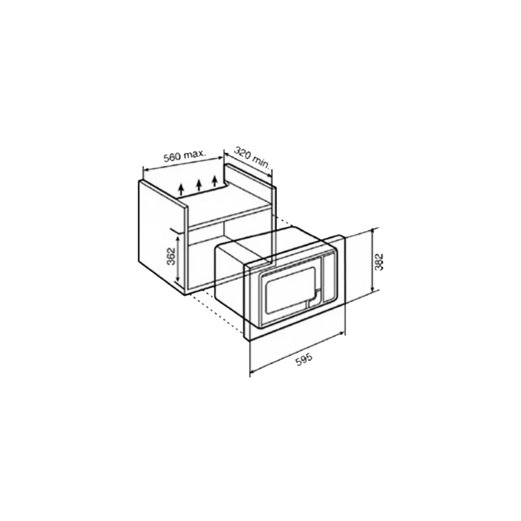 Мікрохвильова піч Teka MWE 207 FI - зображення 2