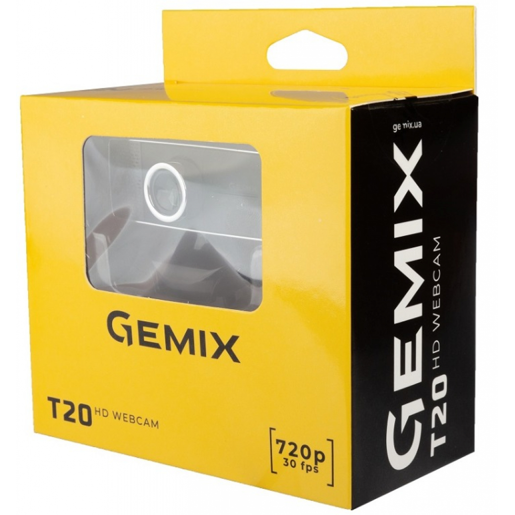 Веб-камера Gemix T20 Black - изображение 3