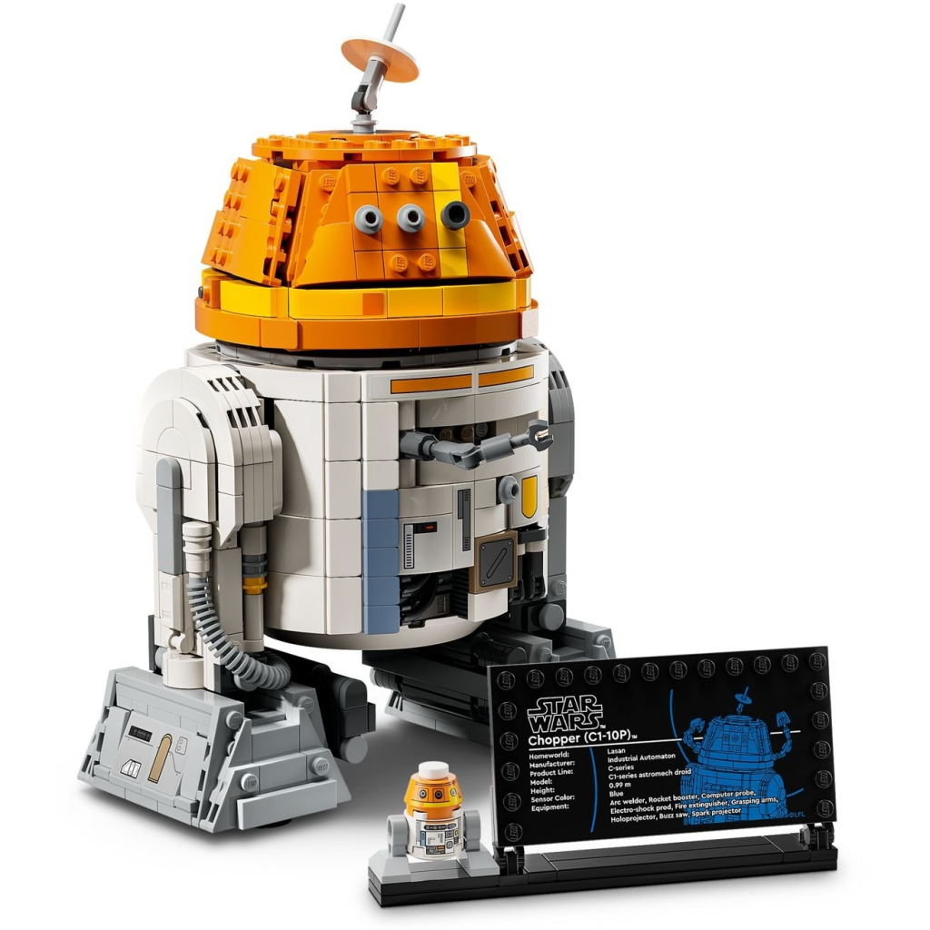 Конструктор LEGO Star Wars Чоппер (C1-10P). Дроїд-астромеханік (75416-) - зображення 3