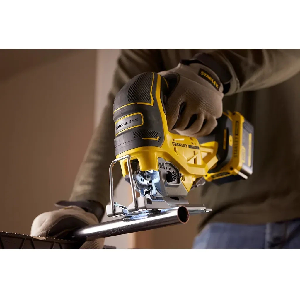 Електролобзик Stanley FatMax,18В (V20) Li-Ion ,2x4Ah, 3.200 хід/хв, кейс (SFMCS650M2K) - изображение 4