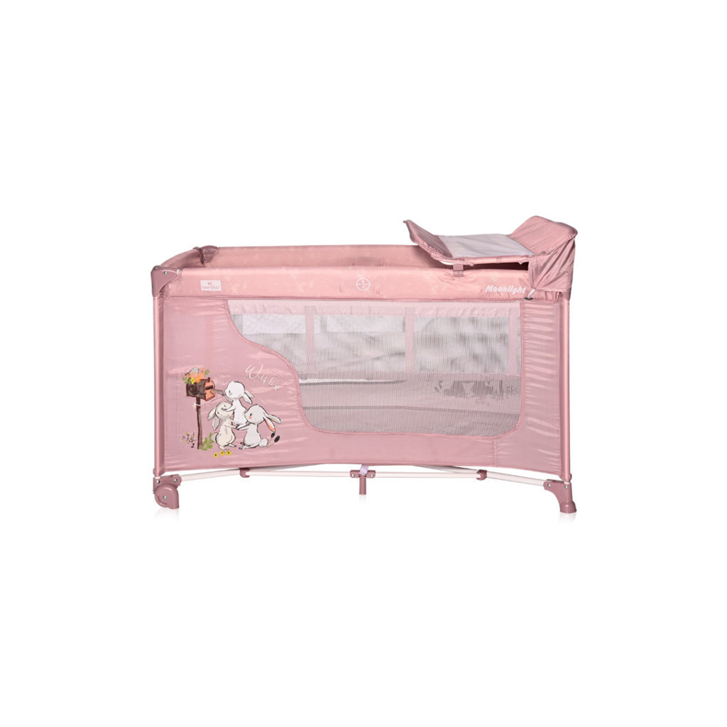 Дитячий манеж Bertoni/Lorelli MOONLIGHT 2L beige rabbi - зображення 2