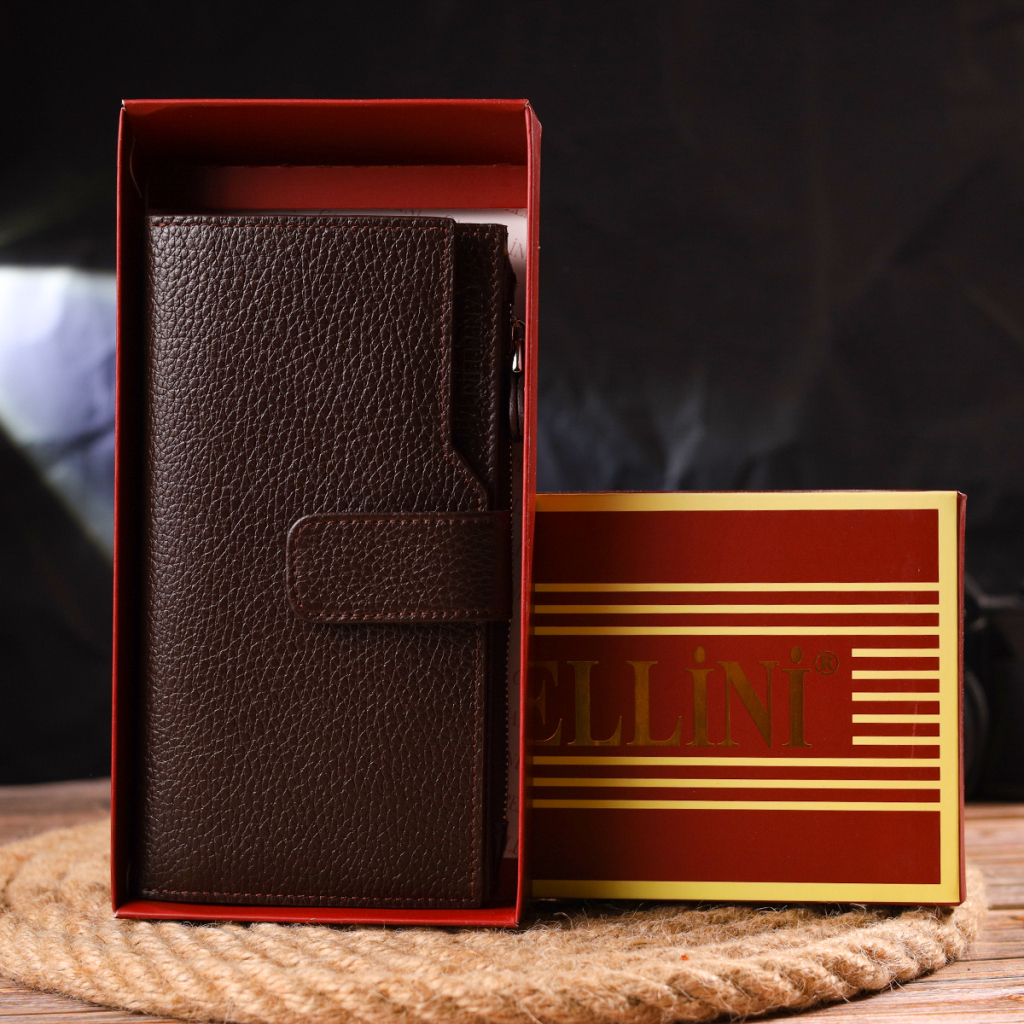 Гаманець Canpellini З натуральної шкіри Коричневий (21642) - зображення 11