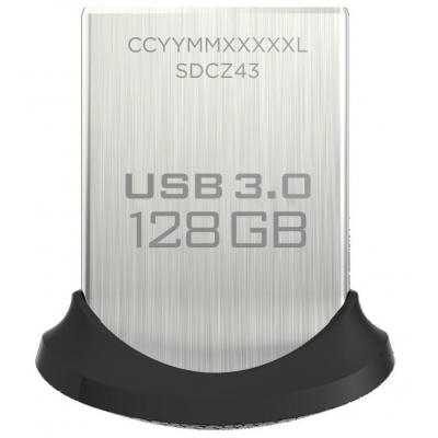 USB флеш накопичувач SanDisk 128GB Ultra Fit USB 3.0 (SDCZ43-128G-GAM46) - зображення 1