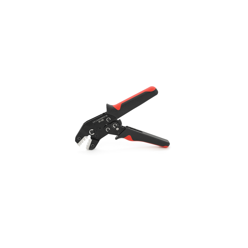 Затиск для клем Voltronic SN-58B для обтискання клем, 0.25-1.5mm2, Black-red (SN-58BR) - зображення 2