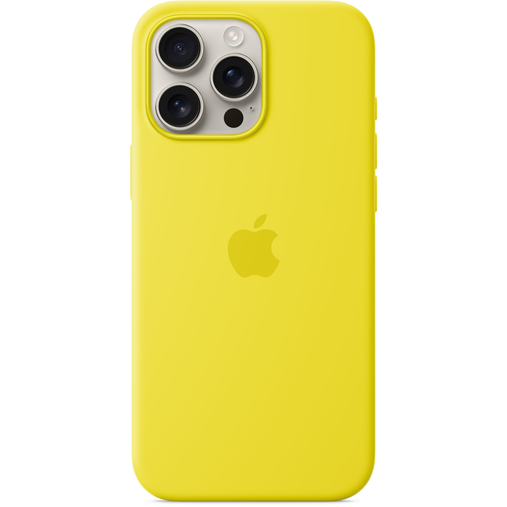 Чохол до мобільного телефона Apple iPhone16 Pro Max Silicone Case with MagSafe - Star Fruit (MA7U4ZM/A) - зображення 2