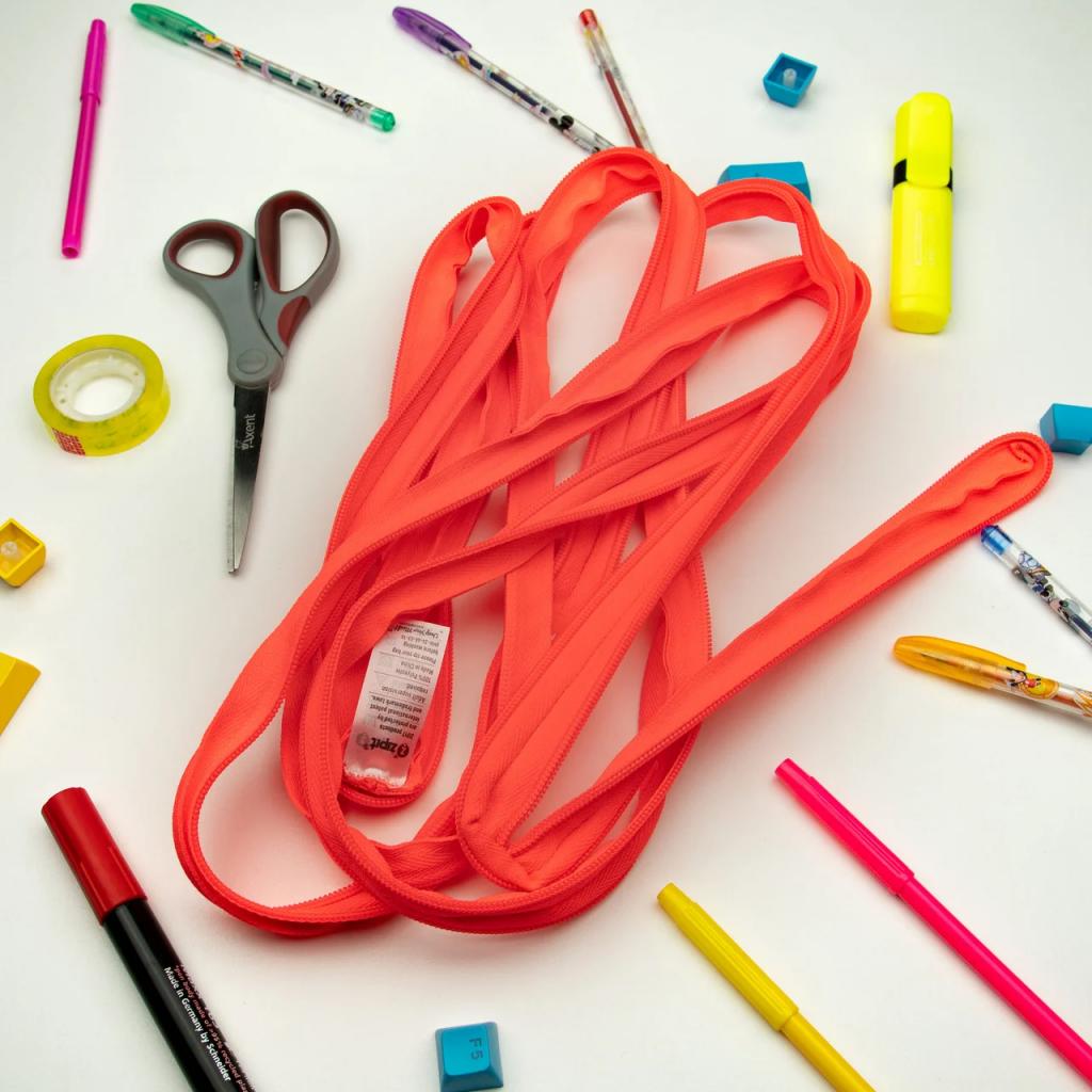 Пенал Zipit Neon Jumbo Glowing Peach (ZTJ-NN-2) - зображення 4