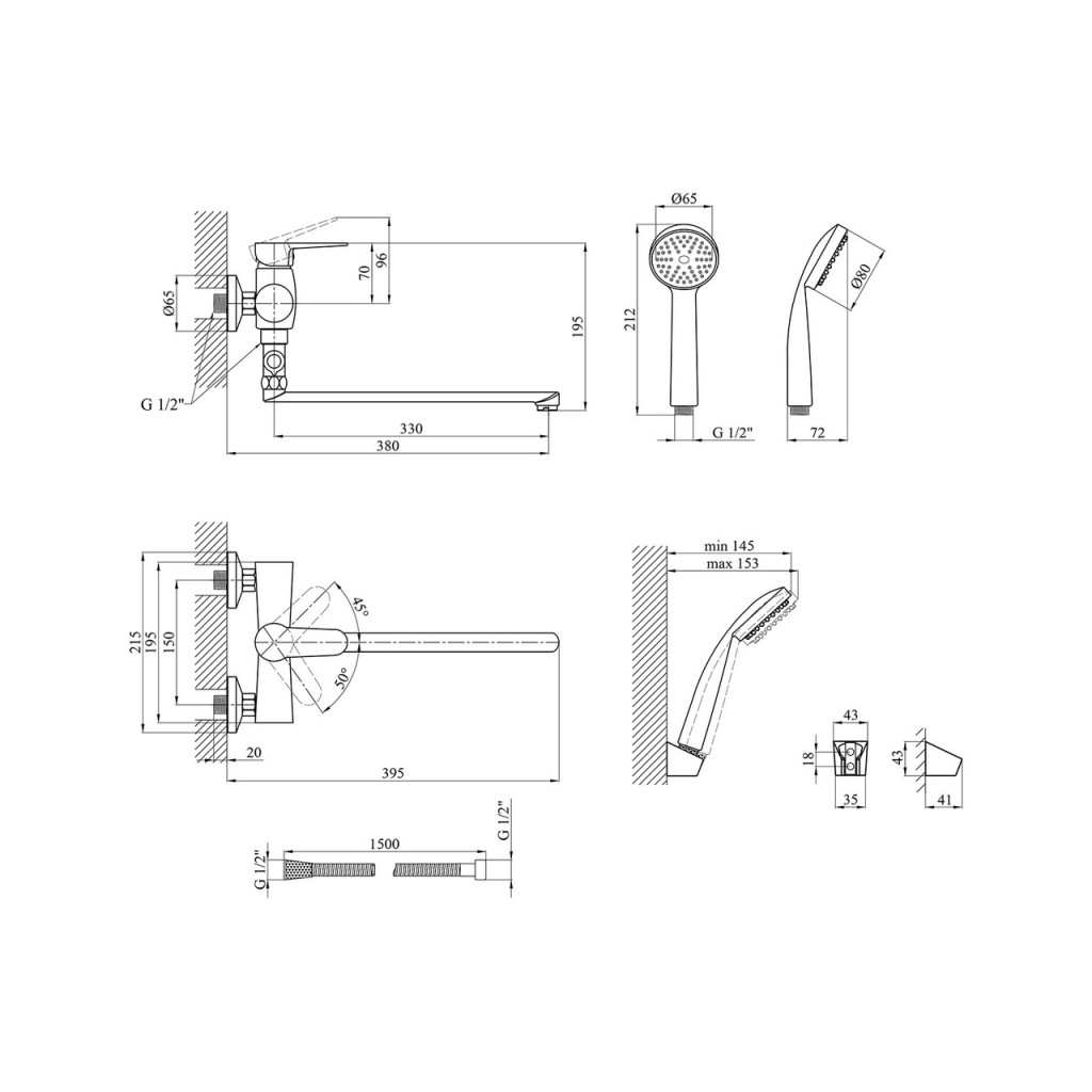 Змішувач Kroner KRM Elbe - C072 - изображение 9
