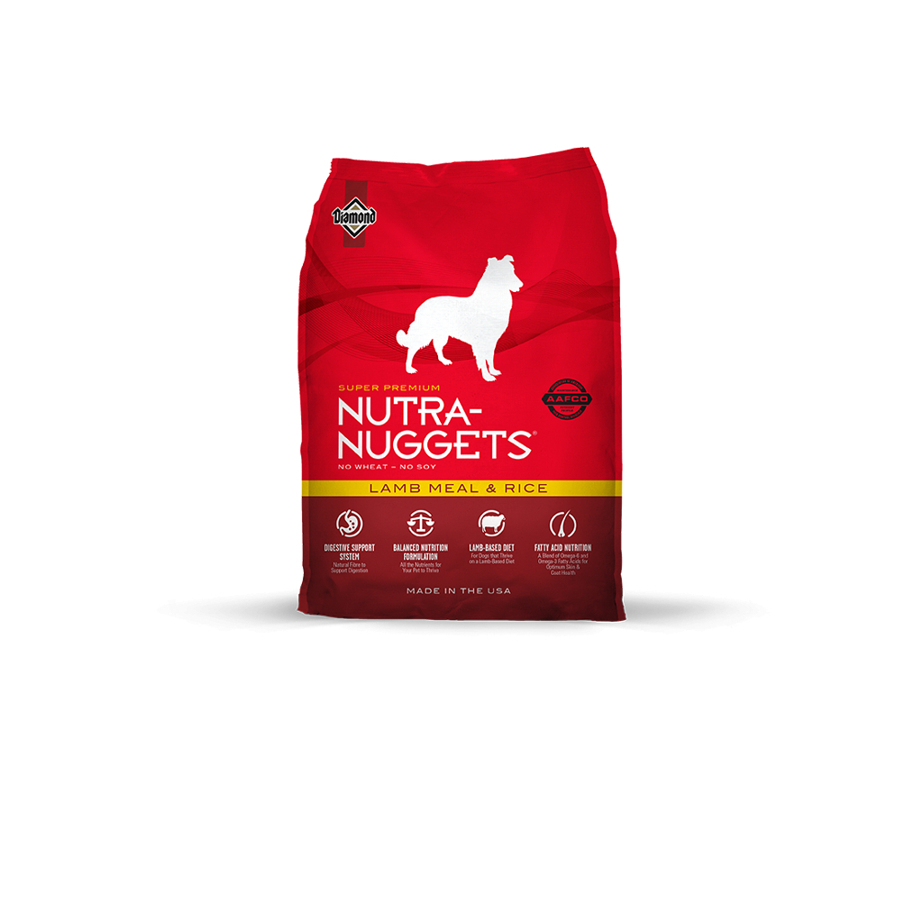Сухий корм для собак Diamond Pet foods NUTRA NUGGETS Lamb and Rice 3 кг (259-HT18) - зображення 1