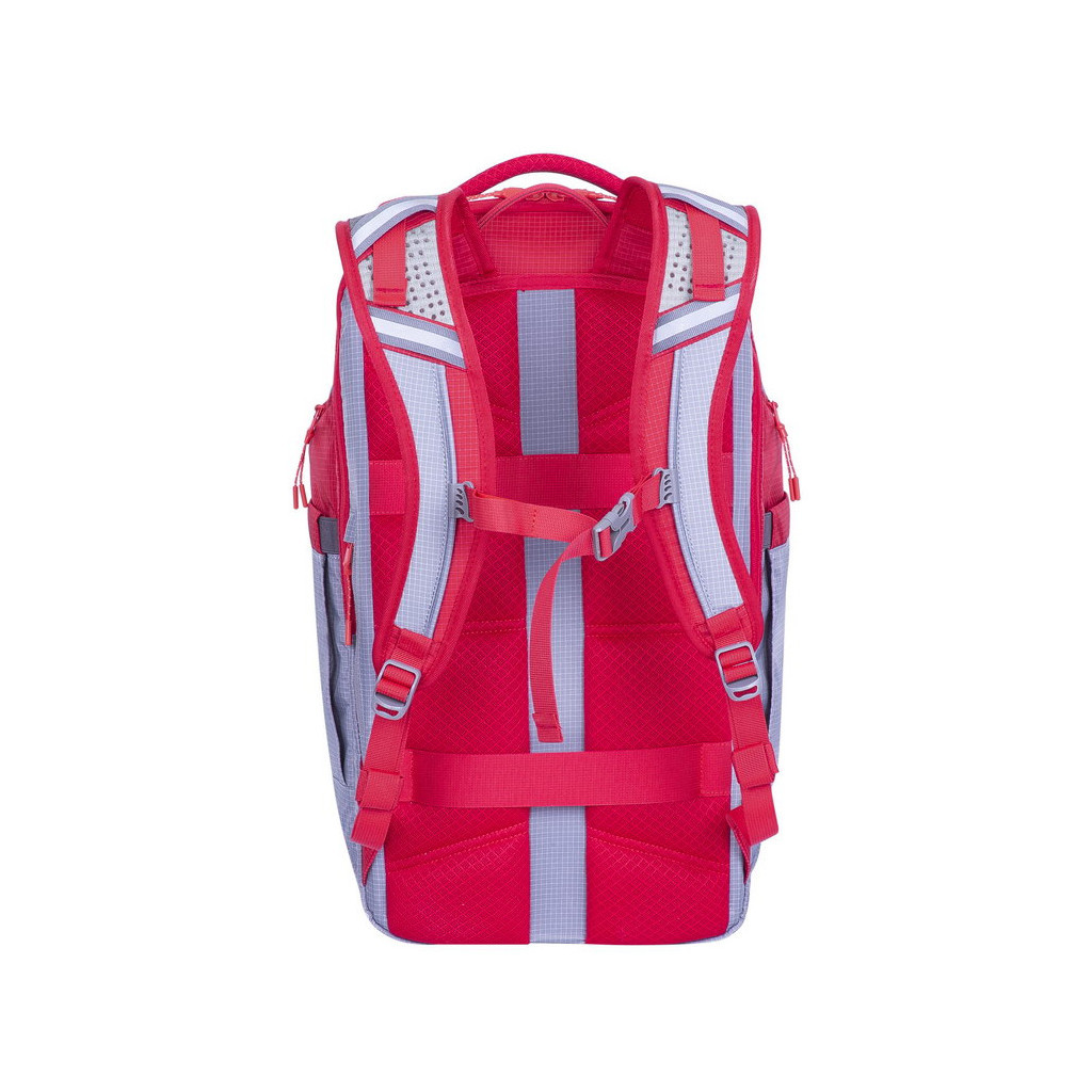 Рюкзак для ноутбука RivaCase 17.3" 5265 Grey/red - зображення 2