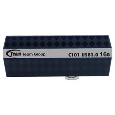 USB флеш накопичувач Team 16Gb C101 Silver USB 3.0 (TC101316GS01) - зображення 1