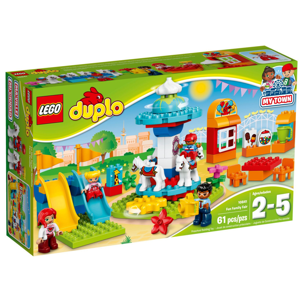 Конструктор LEGO Duplo Сімейний парк атракціонів (10841) - зображення 1