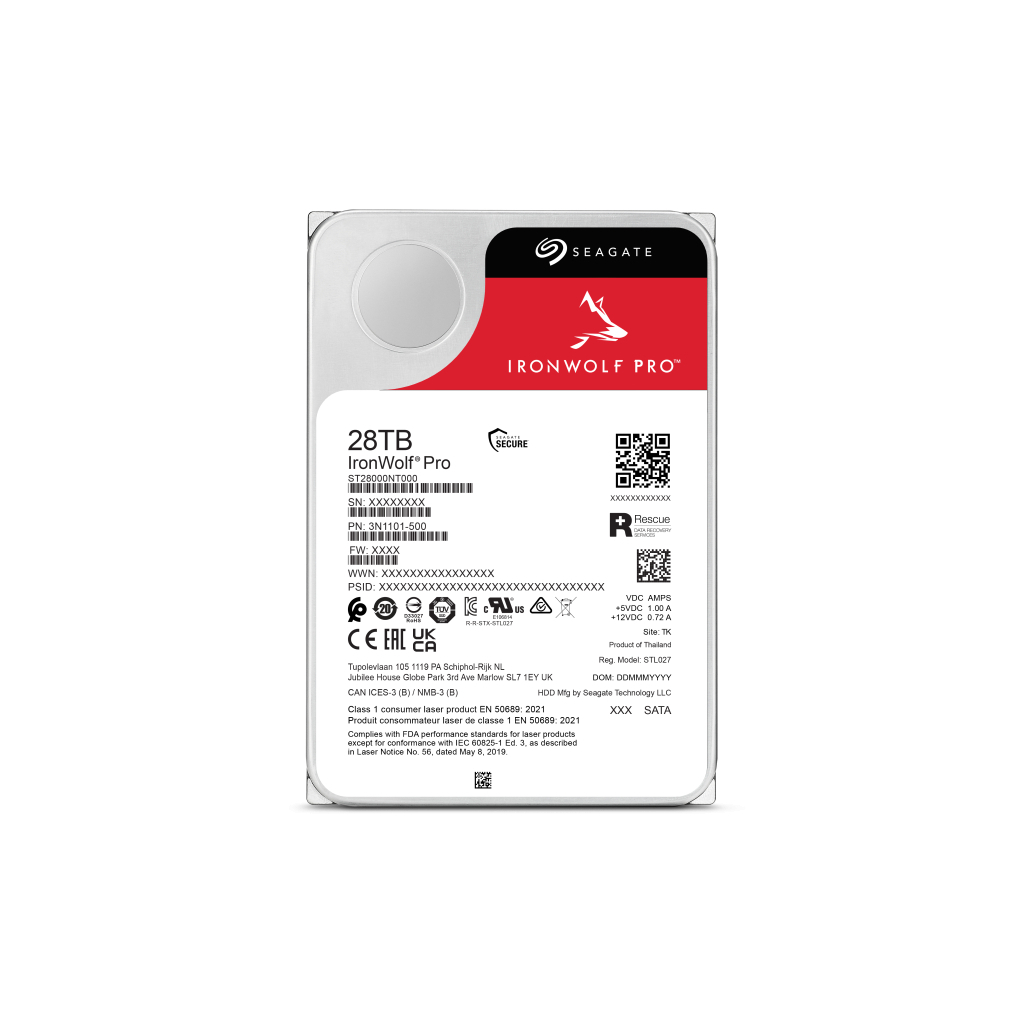 Жорсткий диск 3.5" 28TB Seagate (ST28000NT000) - зображення 4