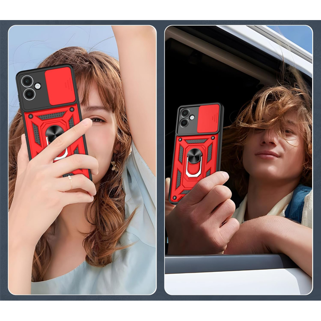 Чохол до мобільного телефона BeCover Military Samsung Galaxy A06 SM-A065 Red (713068) - зображення 4