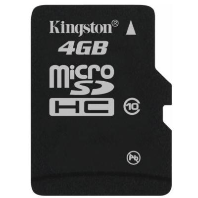 Карта пам'яті Kingston 4GB UHS-I Class10 w/o adapter (SDC10/4GBSP) - зображення 1