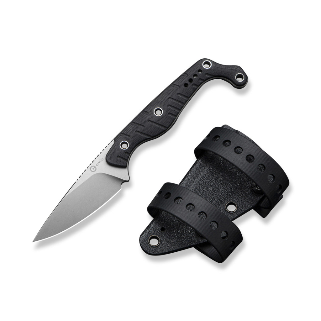 Ніж Civivi SOKN, Satin, чорний G10 (C22027-1) - зображення 5