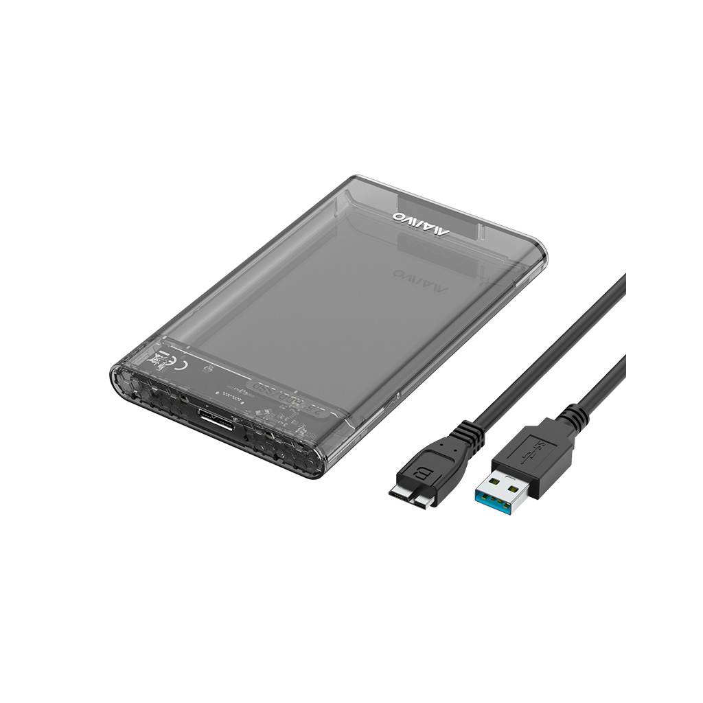 Кишеня зовнішня Maiwo 2.5" SATA/SSD HDD - USB3.0 (K2510B) - зображення 1