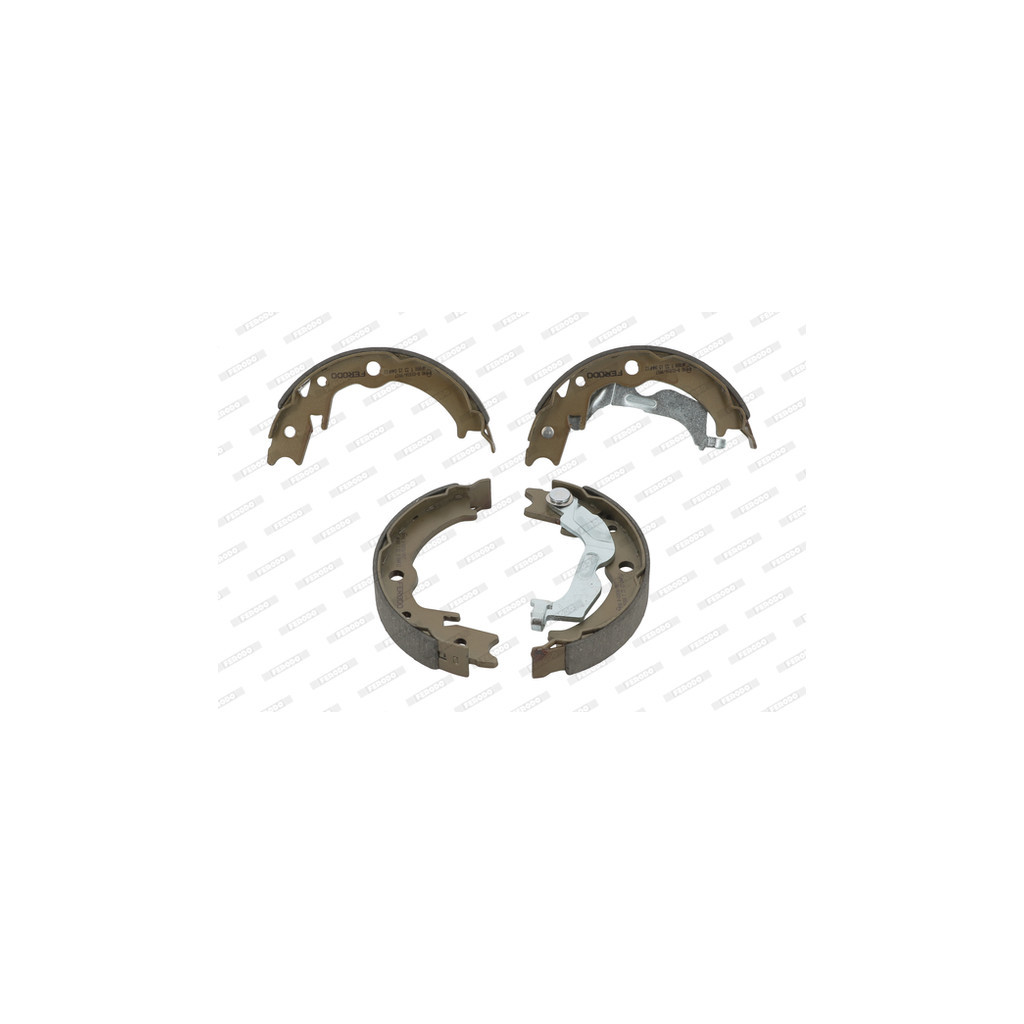 Гальмівні колодки FERODO FSB4017 - зображення 2