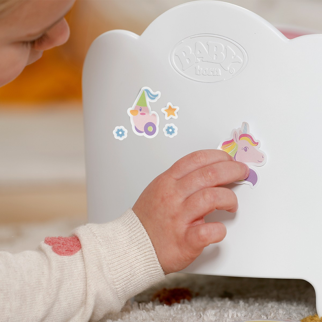 Аксесуар до ляльки Zapf Ліжечко для ляльки Baby Born Сон на веселці (835999) - изображение 7