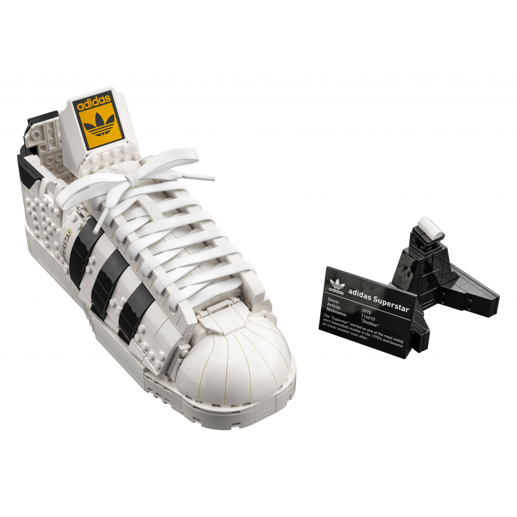 Конструктор LEGO Icons Кросівки adidas Originals Superstar 731 деталь (10282-) - зображення 2