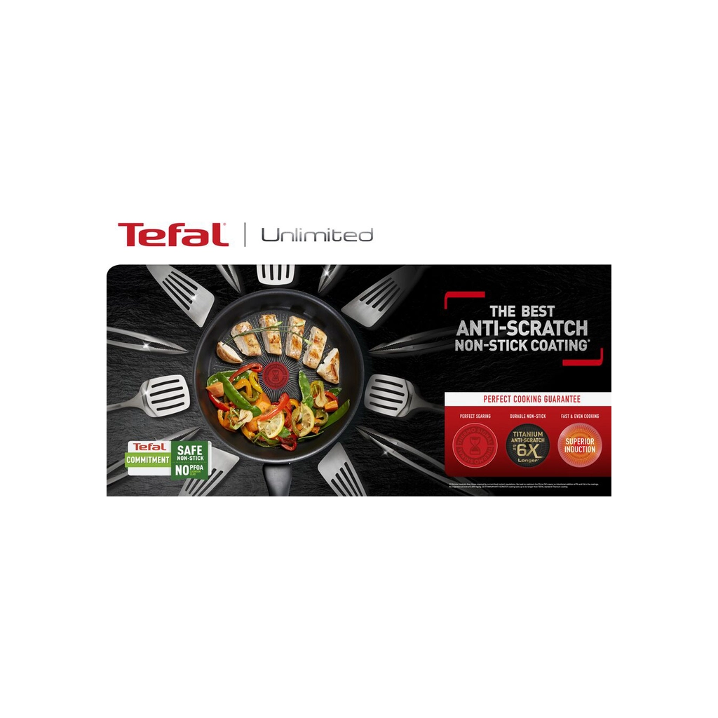 Сковорода Tefal Unlimited для млинців 25 см (G2553872) - зображення 4