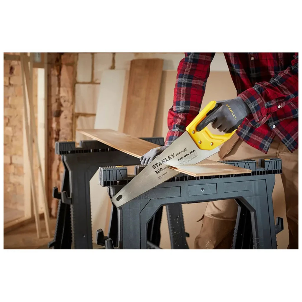 Ножівка Stanley SHARPCUT із загартованими зубами, L=380мм, 11 tpi. (STHT20369-1) - изображение 3