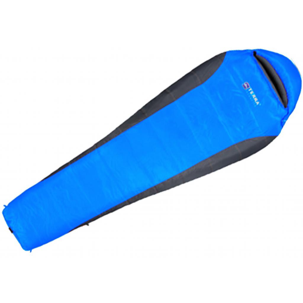 Спальний мішок Terra Incognita Siesta 100 L blue / gray (4823081505204) - зображення 1