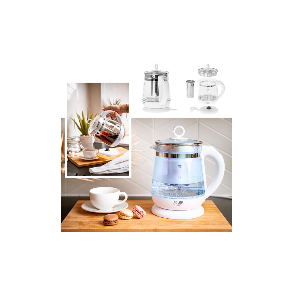 Електрочайник Adler AD 1299 - зображення 9