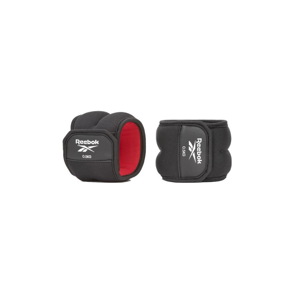 Обважнювач Reebok Ankle Weights чорний, червоний RAWT-11220 0.5 кг (885652020596) - зображення 3