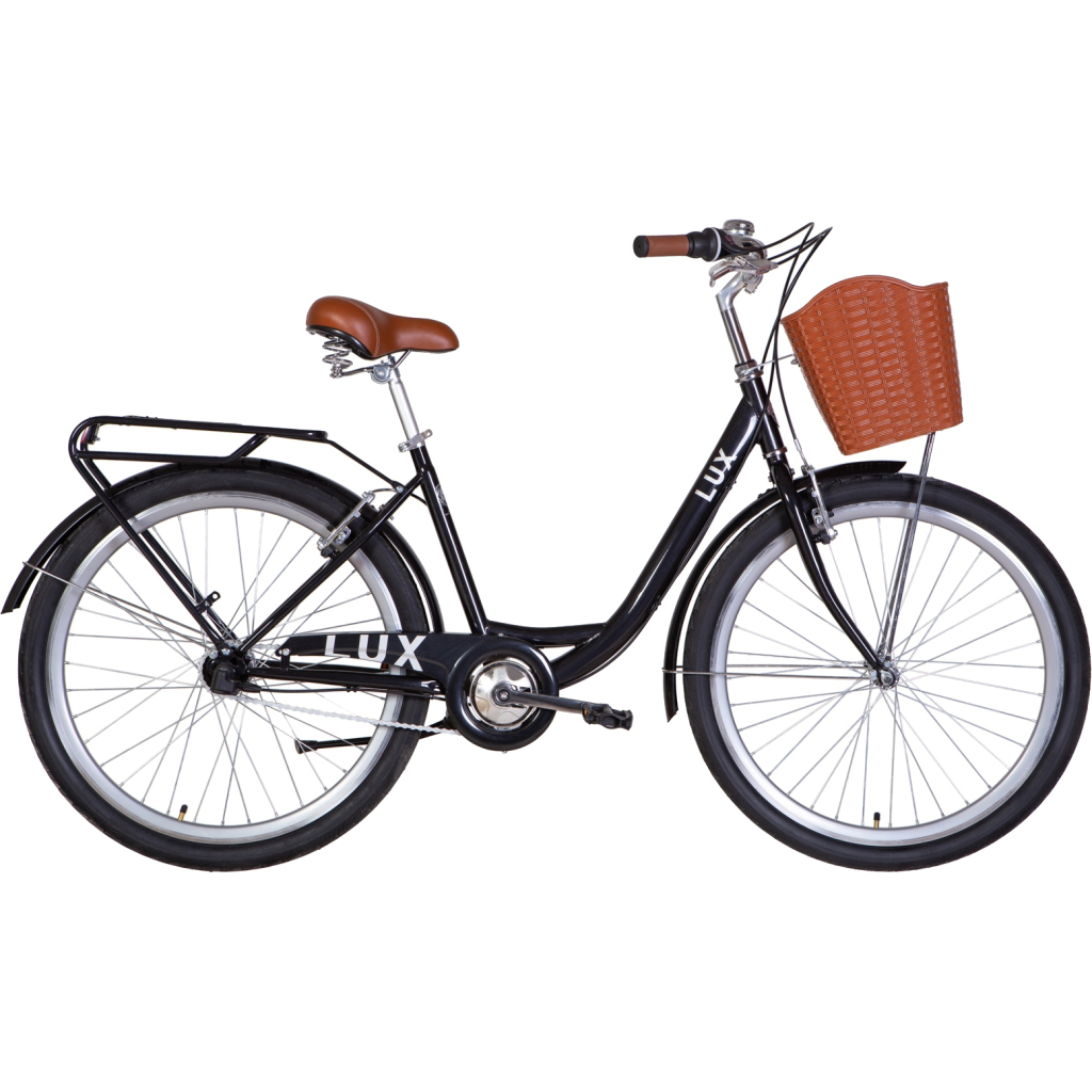 Велосипед Дорожник 26" LUX Planet рама-17" 2022 Black (OPS-D-26-215) - зображення 1