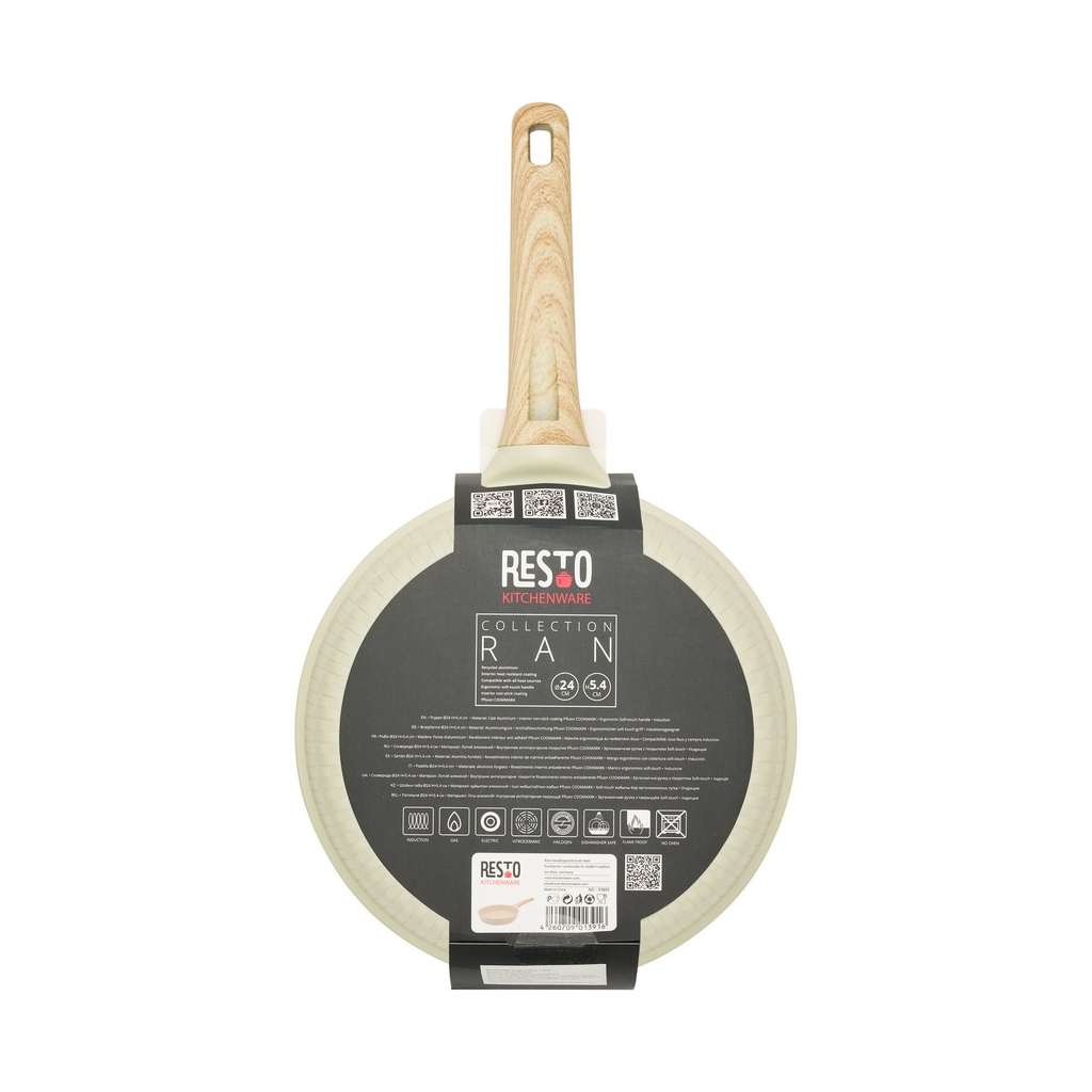 Сковорода Resto Ran біла 24 см (93809) - зображення 9