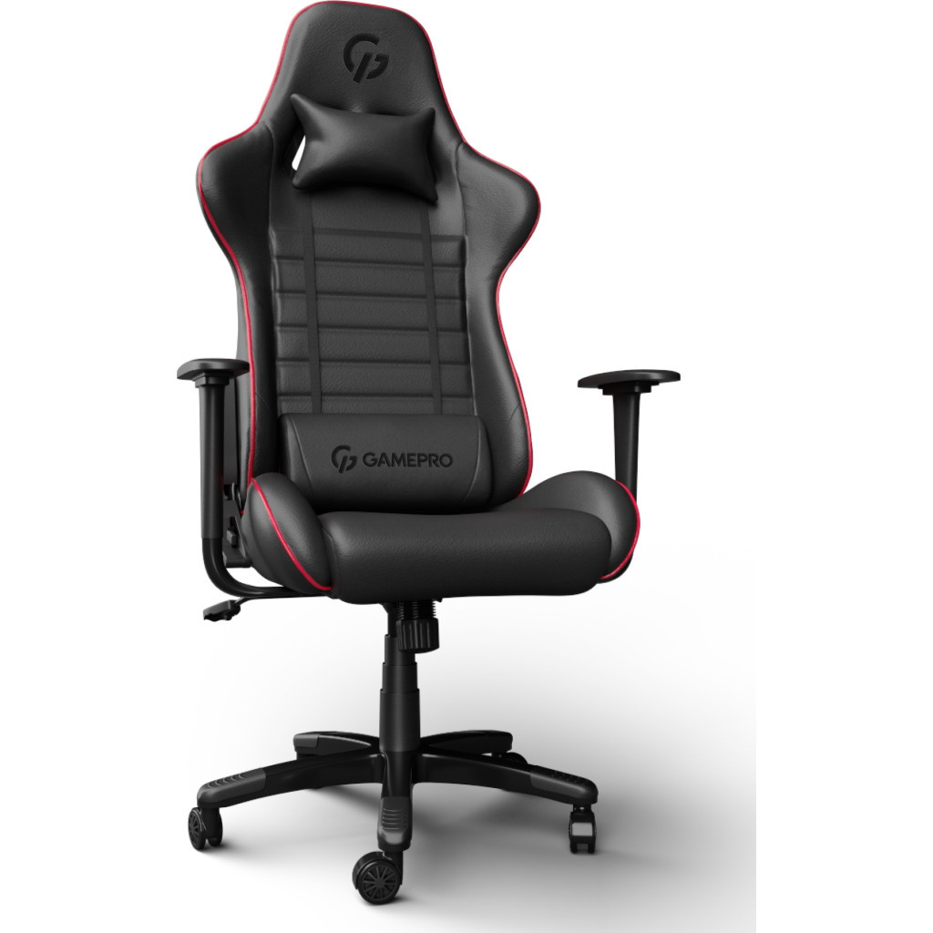 Крісло ігрове GamePro Rush Black/Red (GC-575-Black-Red) - зображення 2