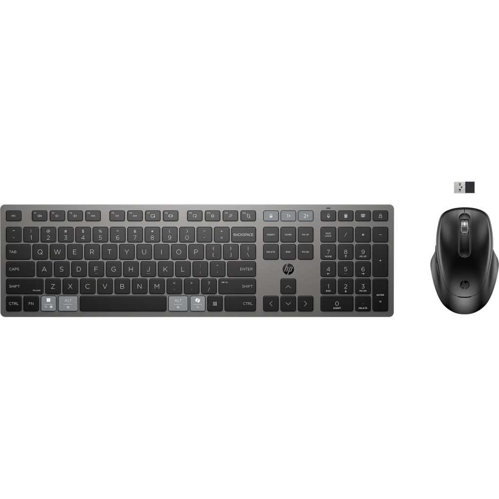 Комплект HP 720 Multi-Device Rechargeable Bluetooth Black (9T5A9AA) - зображення 4