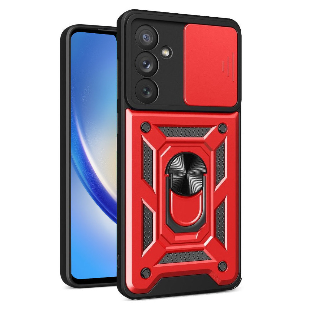 Чохол до мобільного телефона BeCover Military Samsung Galaxy M34 5G SM-M346 Red (710682) - зображення 7